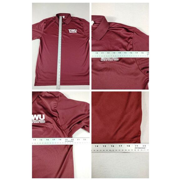 Texas Women's University TWU Shirts‎ Women's Medium Black Red Pioneers Lot Of 2 - Picture 6 of 15